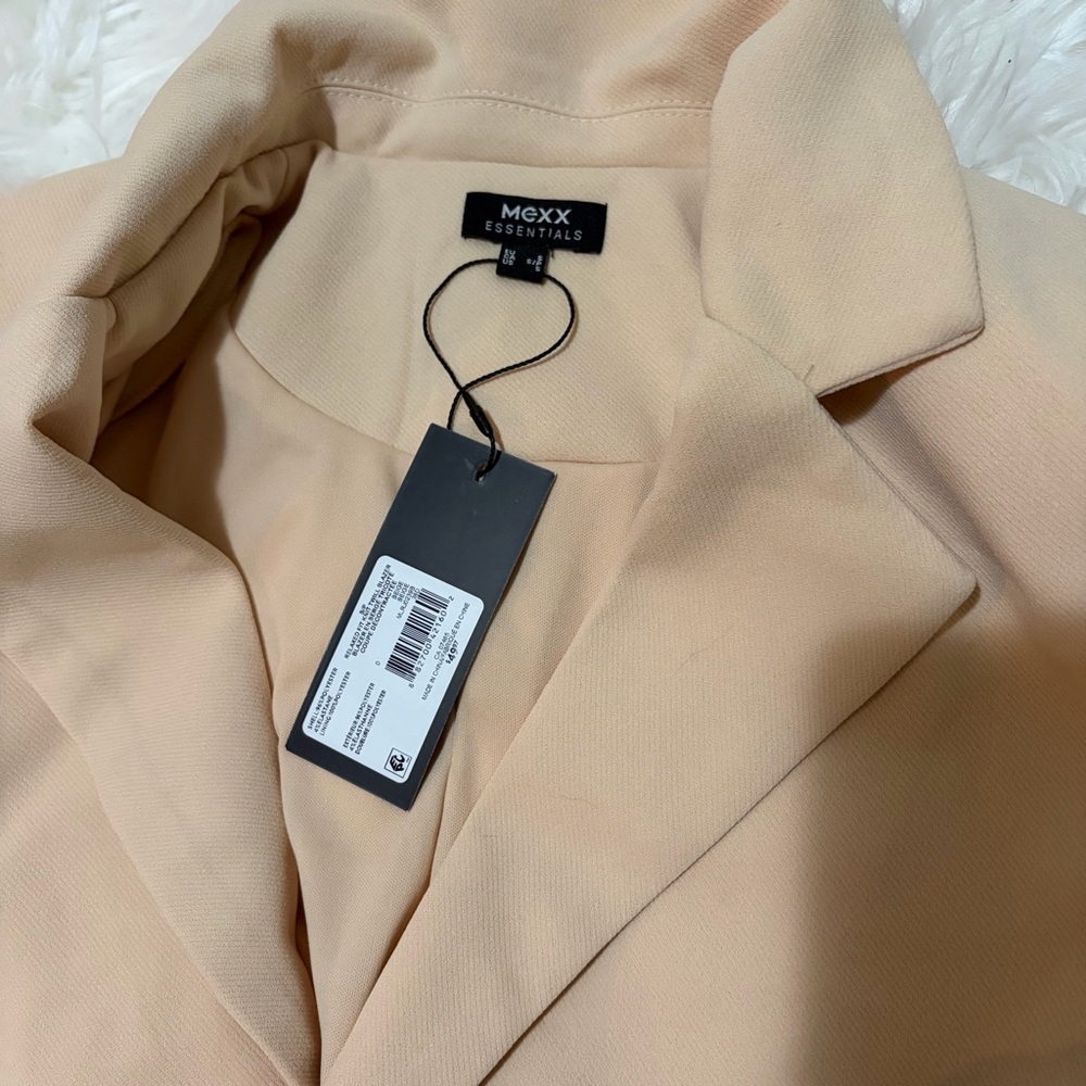 NWT Mexx Women’s Lapel Collar Button Up Blazer size S - Picture 3 of 5